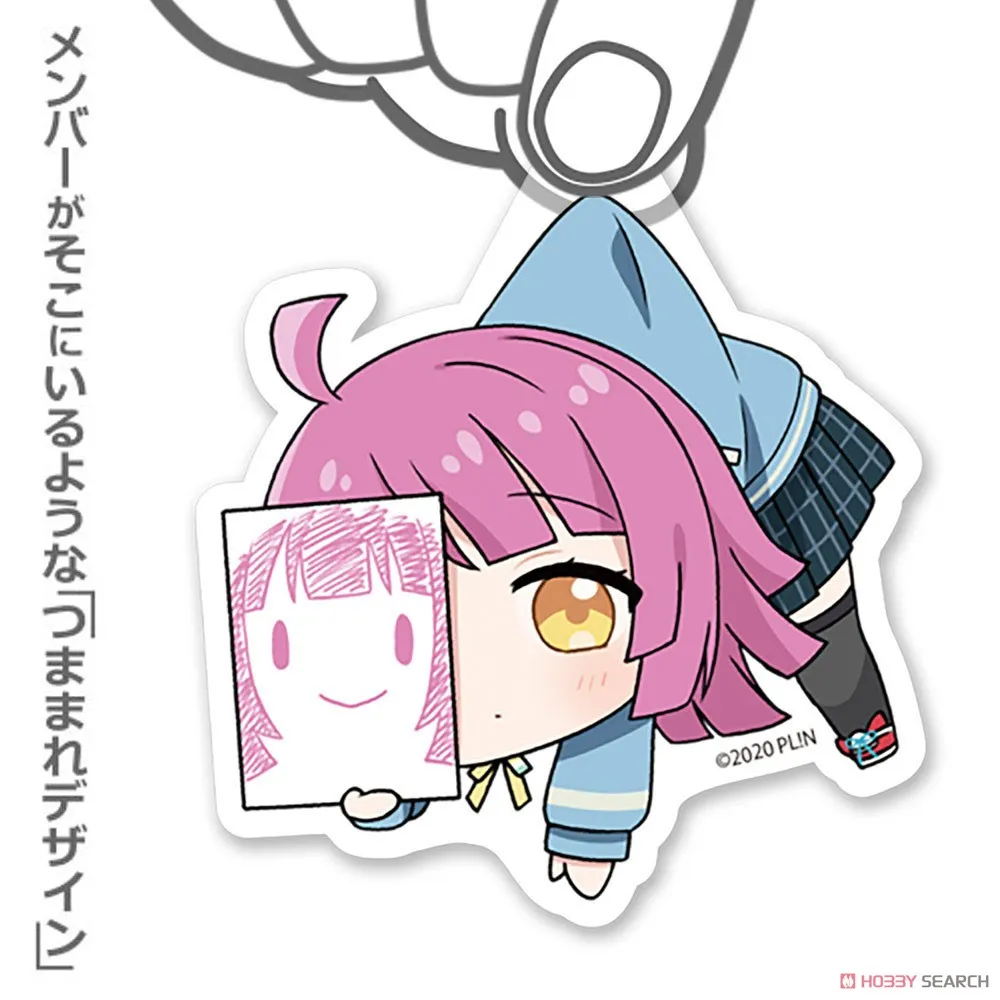 Love Live! Nijigasaki High School Idol Club: Tennoji Rina Acrylic Keychain Tsumamare Summer Outfit Ver.